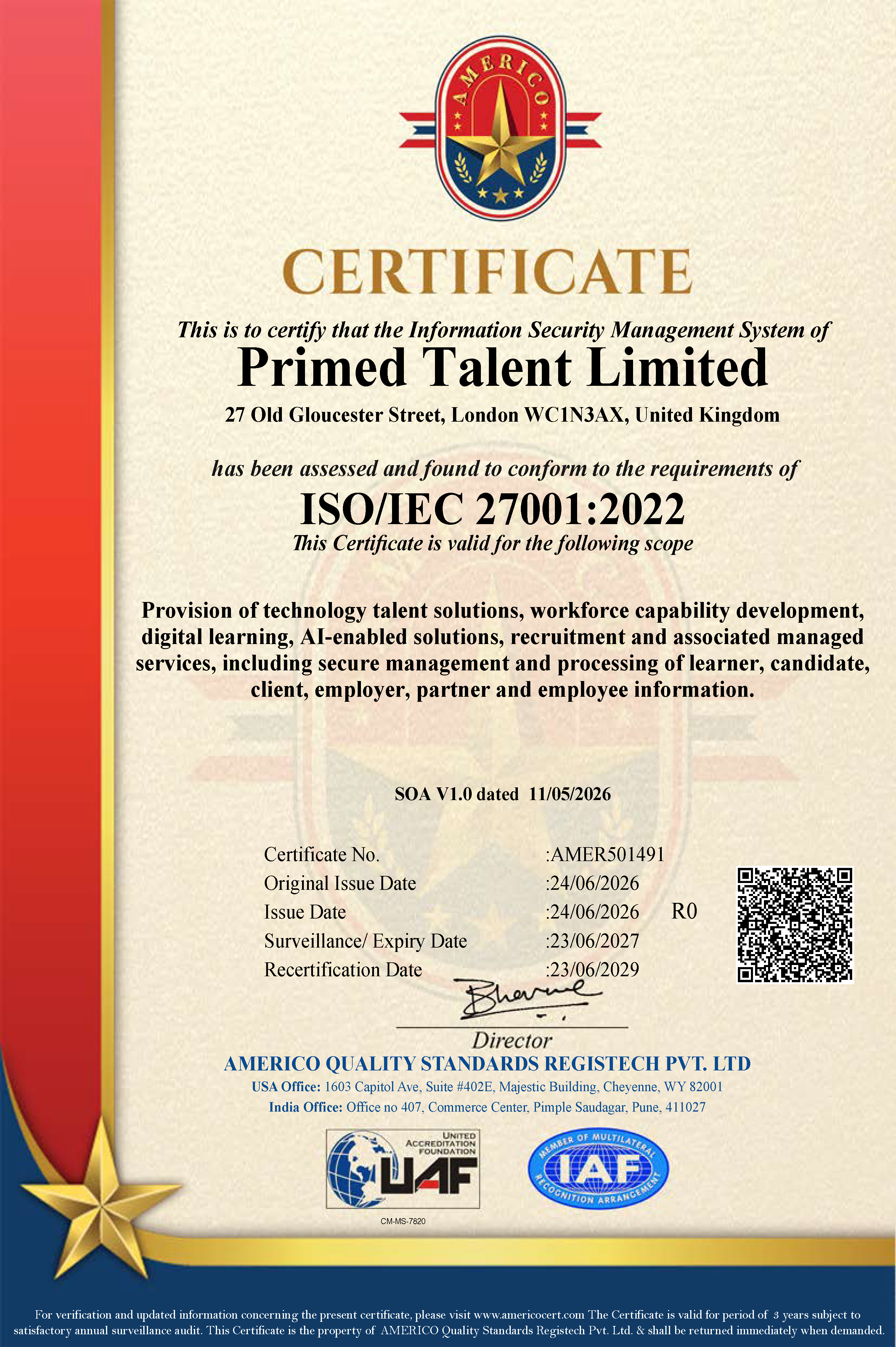 Primed_Talent_Limited_ISO_IEC_27001